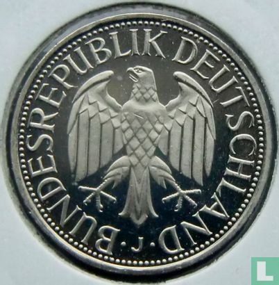 Duitsland 1 mark 1986 (J) - Afbeelding 2