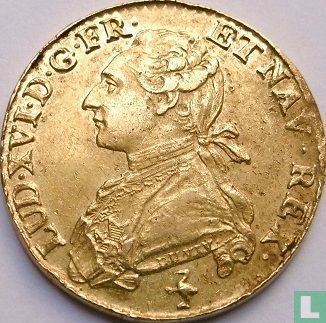 France 1 louis d'or 1777 (A) - Image 2
