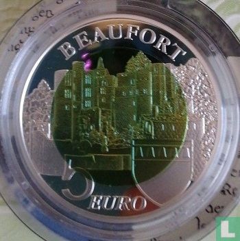 Luxemburg 5 Euro 2013 (PP - Folder) "Castle of Beaufort" - Bild 3
