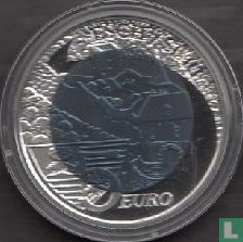 Luxemburg 5 euro 2010 (PROOF) "Château de Esch sur Sûre" - Afbeelding 2