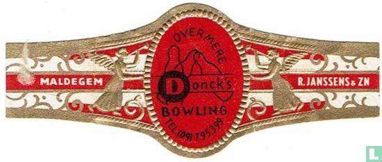 Overmere Donck's Bowling Tel. (09) 795399 - Maldegem - R. Janssens & Zn - Image 1