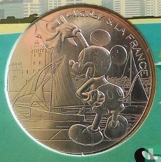Frankrijk 10 euro 2018 (folder) "Mickey & France - Port of La Rochelle" - Afbeelding 3