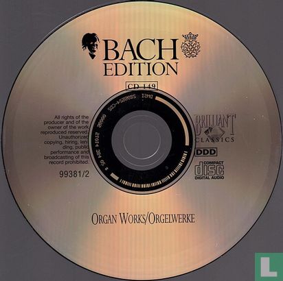 BE 149: Organ Works/Orgelwerke   - Afbeelding 3