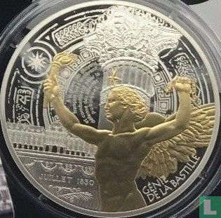 France 10 euro 2017 (PROOF) "Genius of the Bastille" - Image 2