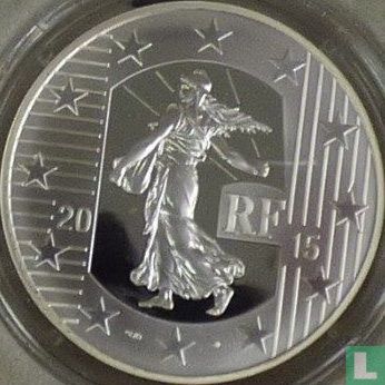 Frankrijk 10 euro 2015 (PROOF) "Franc of John II" - Afbeelding 1