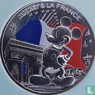 France 50 euro 2018 "Mickey & France - Champs Elysées" - Image 2