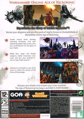 Warhammer Online - Age of Reckoning - Afbeelding 2