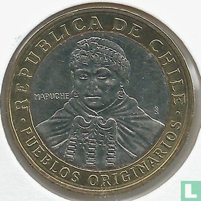 Chile 100 pesos 2016 - Image 2