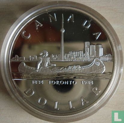 Canada 1 dollar 1984 "150th anniversary of Toronto" - Image 1