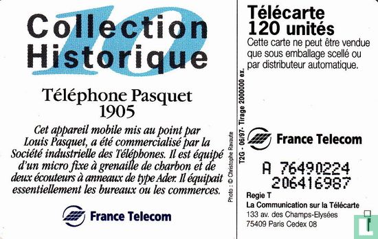 Téléphone Pasquet  - Afbeelding 2