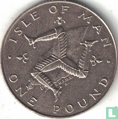 Man 1 pound 1980 (AB DMIHEN) - Afbeelding 2