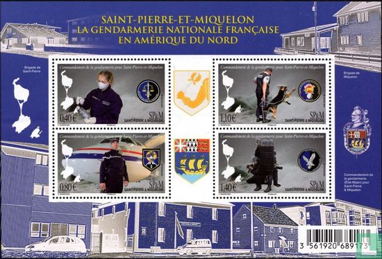 La gendarmerie nationale française en Amérique du Nord