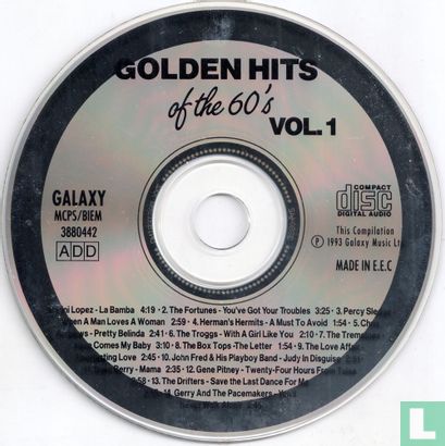 Golden Hits of the 60's Vol. 1 - Image 3