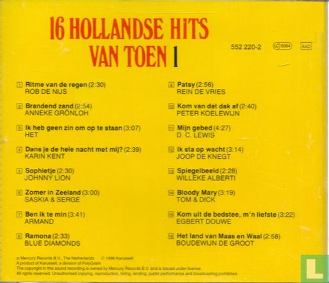 16 Hollandse Hits Van Toen 1 - Image 2