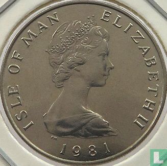 Man 5 pence 1981 - Afbeelding 1