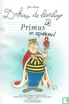 Dokus, de leerling - Primus in spieken! - Afbeelding 3