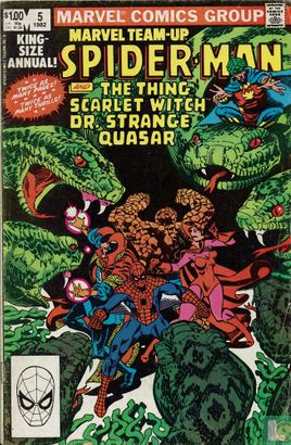 Marvel Team-Up Annual 1982 - Afbeelding 1