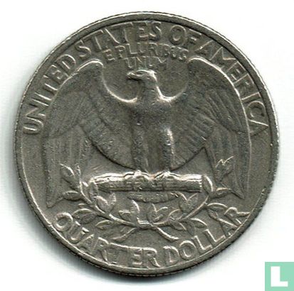 États-Unis ¼ dollar 1970 (sans lettre) - Image 2