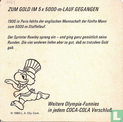 Olympia-Funnies / Zum Gold 5 x 5000m - Lauf Geganden - Bild 1