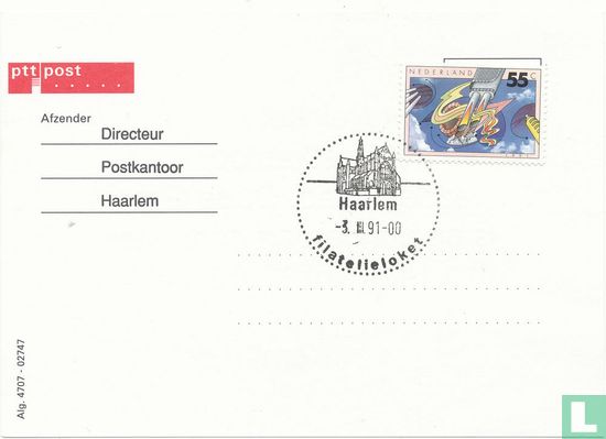 Haarlem - PTT Post afz directeur postkantoor Haarlem - Image 1