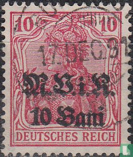 Germania, with overprint "M.V.i.R."