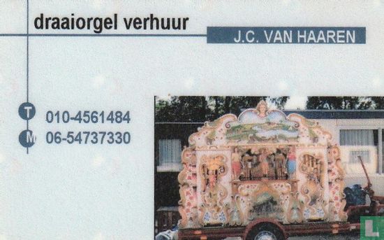 draaiorgelverhuur J.C. van Haaren
