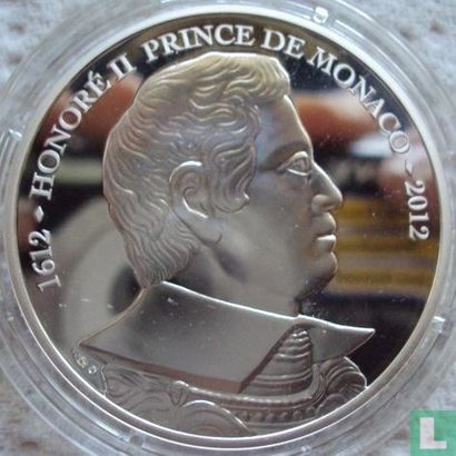 Monaco 10 euro 2012 (PROOF) "400th anniversary of the principality of Monaco" - Image 1