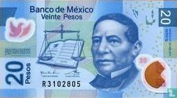 20 pesos 2011 UNC - Image 1