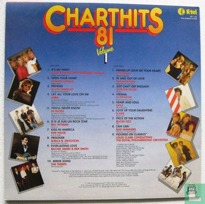 Chart Hits '81 Volume 1 - Afbeelding 2