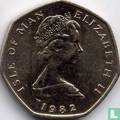 Man 20 pence 1982 (AB) - Afbeelding 1