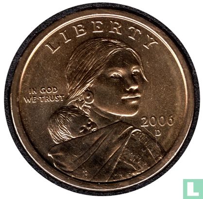 États-Unis 1 dollar 2006 (D) - Image 1