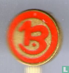 B logo banden [red]