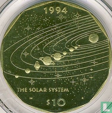 Marshall Islands 10 dollars 1994 "Solar System" - Image 1