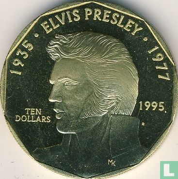 Marshall Islands 10 dollars 1995 "Elvis Presley" - Image 1