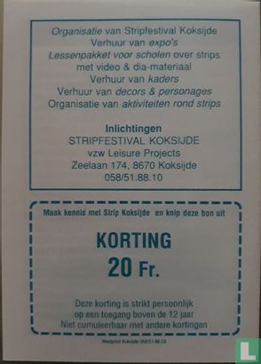 Stripfestival Koksijde - Afbeelding 2
