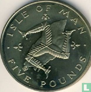 Man 5 pounds 1983 - Afbeelding 2