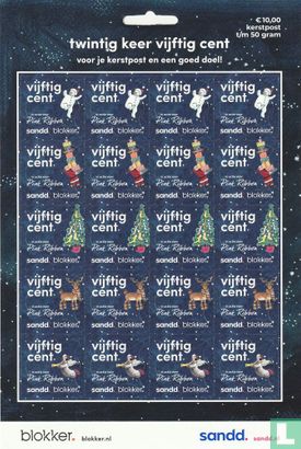 Sandd/Blokker Christmas stamps - Image 1