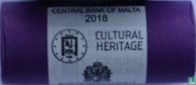 Malta 2 euro 2018 (rol) "Malta Community Chest Fund - Cultural Heritage" - Afbeelding 2