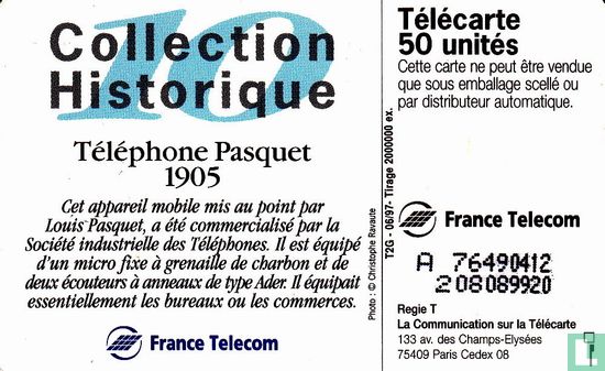Téléphone Pasquet  - Image 2
