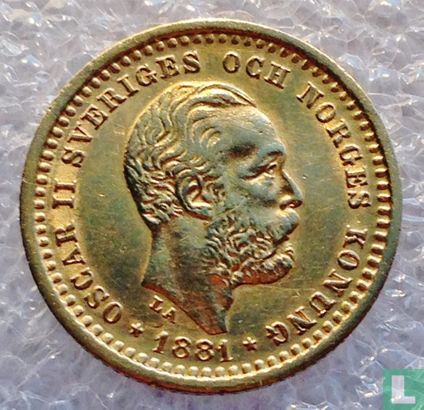 Zweden 5 kronor 1881 - Afbeelding 1