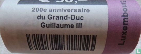 Luxemburg 2 euro 2017 (rol) "200th anniversary of the birth of Grand Duke Guillaume III" - Afbeelding 2