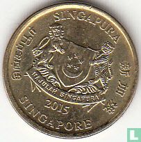 Singapour 5 cents 2015 - Image 1