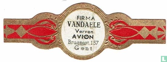 Firma VANDAELE malt Avion Bruggest. 157 Gent - Bild 1