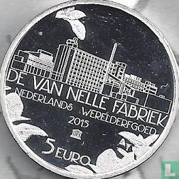 Netherlands 5 euro 2015 (PROOF) "Van Nelle factory" - Image 1
