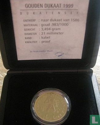 Netherlands 1 ducat 1999 (PROOF) - Image 3