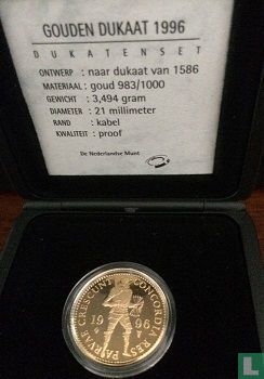 Niederlande 1 Dukat 1996 (PP) - Bild 3