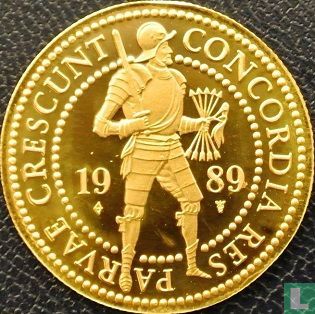 Pays-Bas double ducat 1989 (BE) - Image 1
