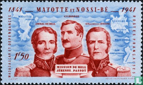 Anschluss Mayotte und Nossi-Be an Frankreich