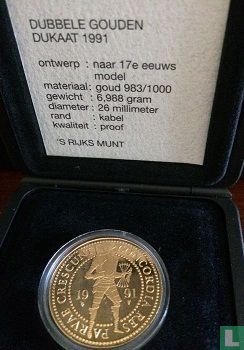 Pays-Bas double ducat 1991 (BE) - Image 3