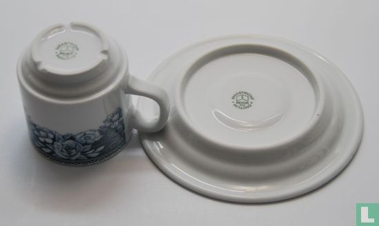 Coffee cup and saucer - Sonja 305 - Decor Windsor - Mosa - Image 2